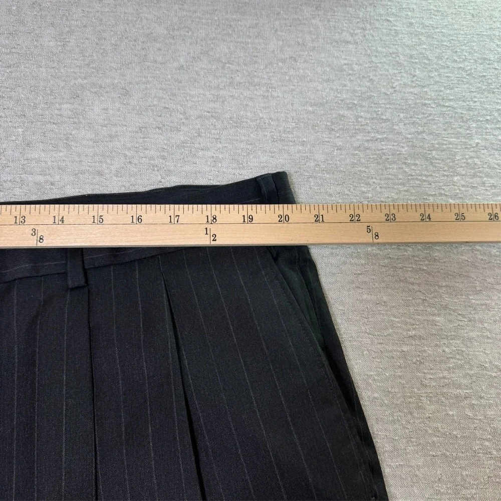 Petrocelli Roger Stuart Mens Black Suit 50L Wool Cashmere Blazer‎ Pants Classic